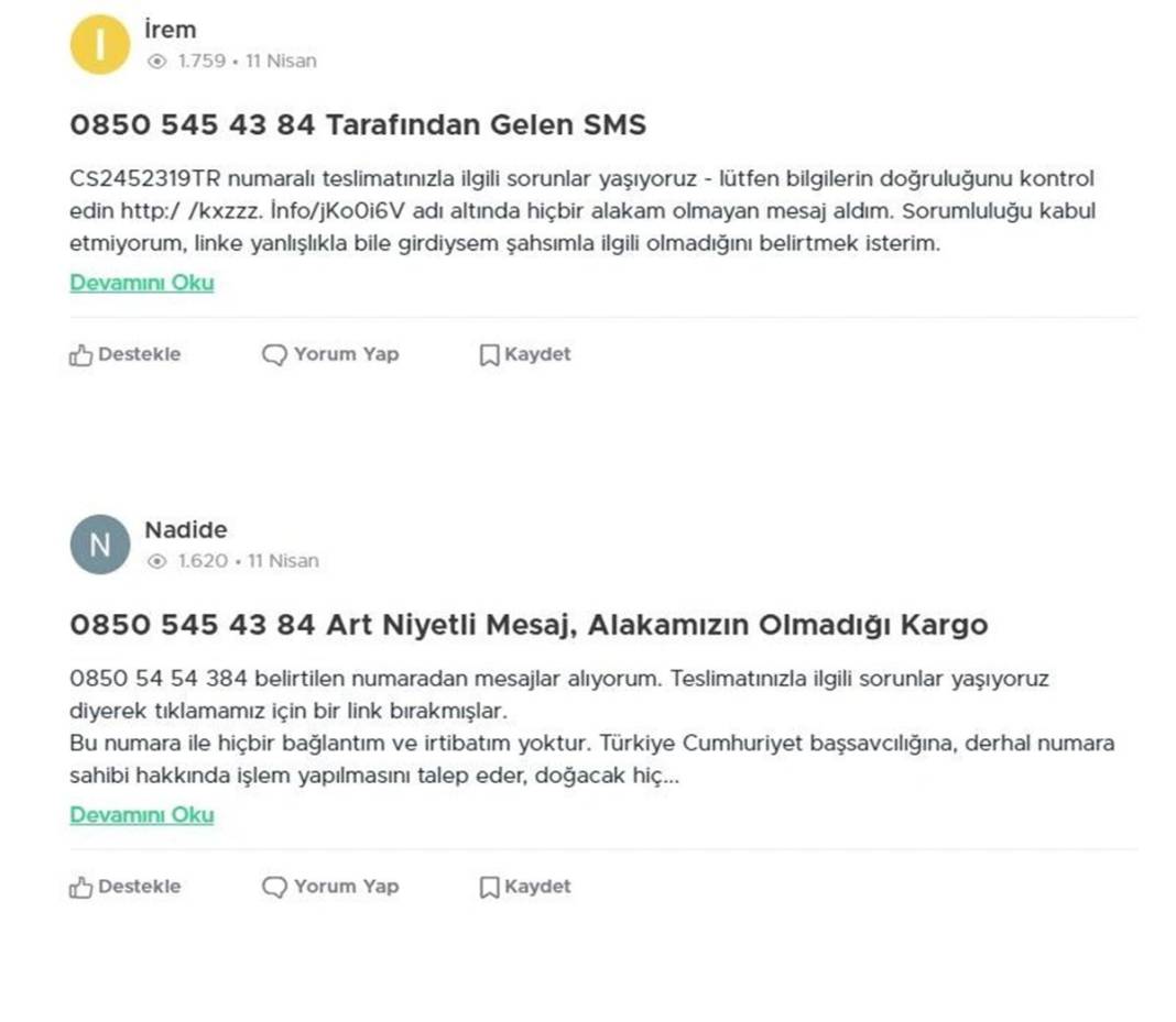 Bu numaralara dikkat: Dolandırılabilirsiniz! Spam yapan 0850 no'lu numaralar yayınlandı, hemen engelleyin 9
